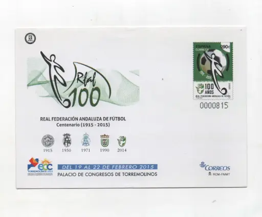2015 Nº143 REAL FEDERACION ANDALUZA DEL FUTBOL