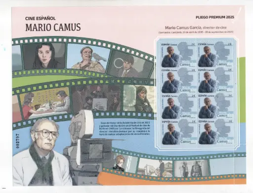 2025 Nº176 CINE ESPAÑOL MARIO CAMUS