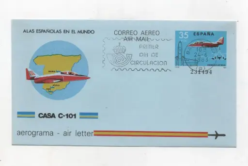 ESPAÑA DEL AÑO 1983 Nº 206 PRIMER DIA DE CIRCULACION