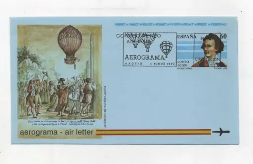 ESPAÑA DEL AÑO 1992 Nº 217 PRIMER DIA DE CIRCULACION
