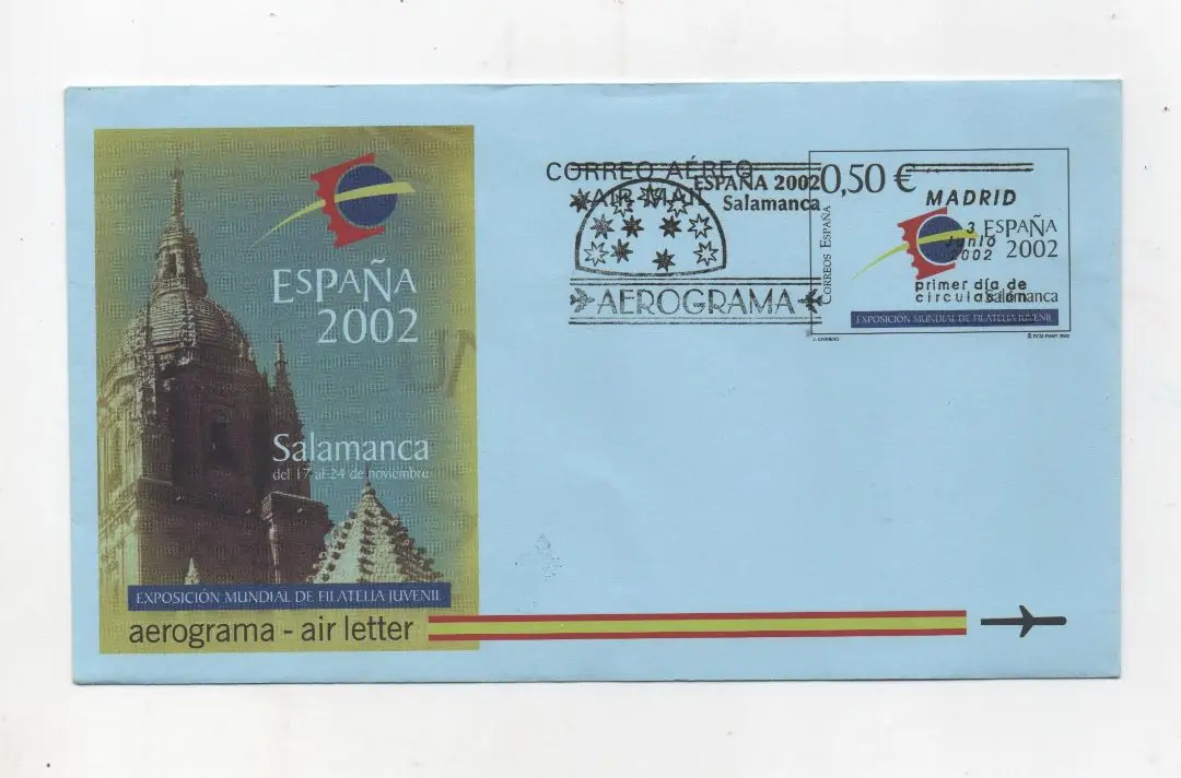 ESPAÑA DEL AÑO 2002 Nº 225 PRIMER DIA DE CIRCULACION