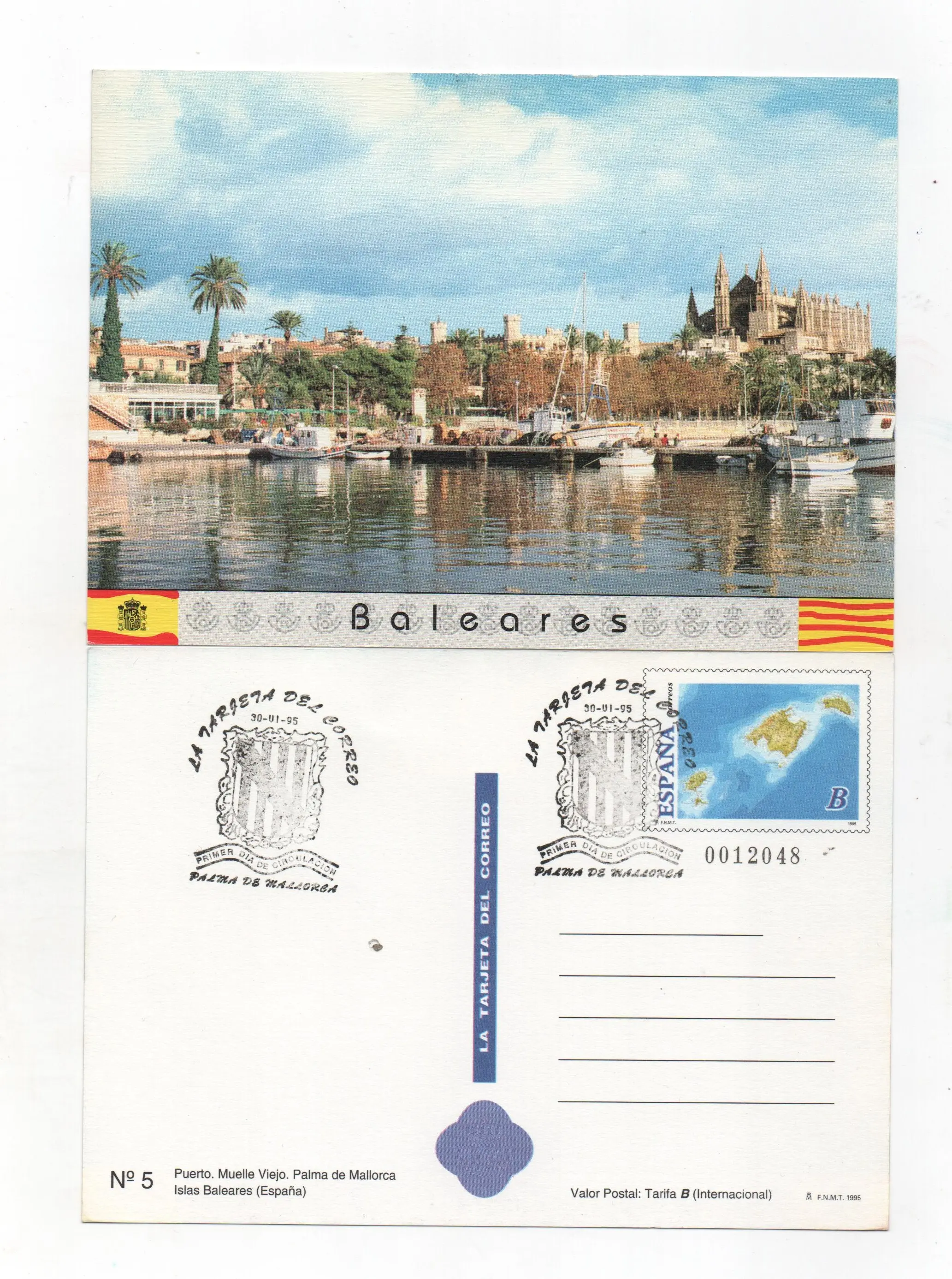 TARIFA B BALEARES CIRCULADA AÑO 1995