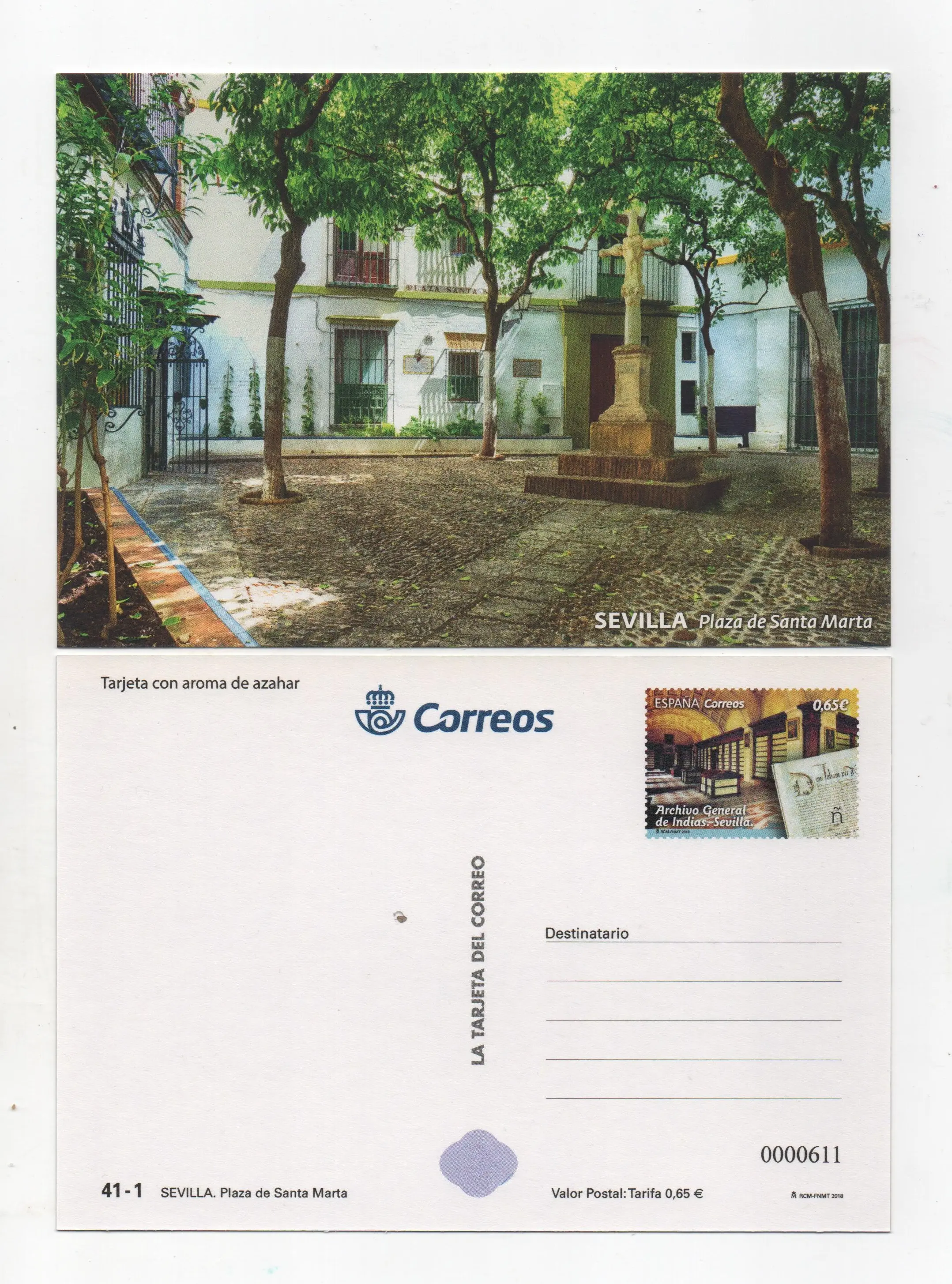 SEVILLA PLAZA DE SANTA MARTA Nº136 AÑO 2018