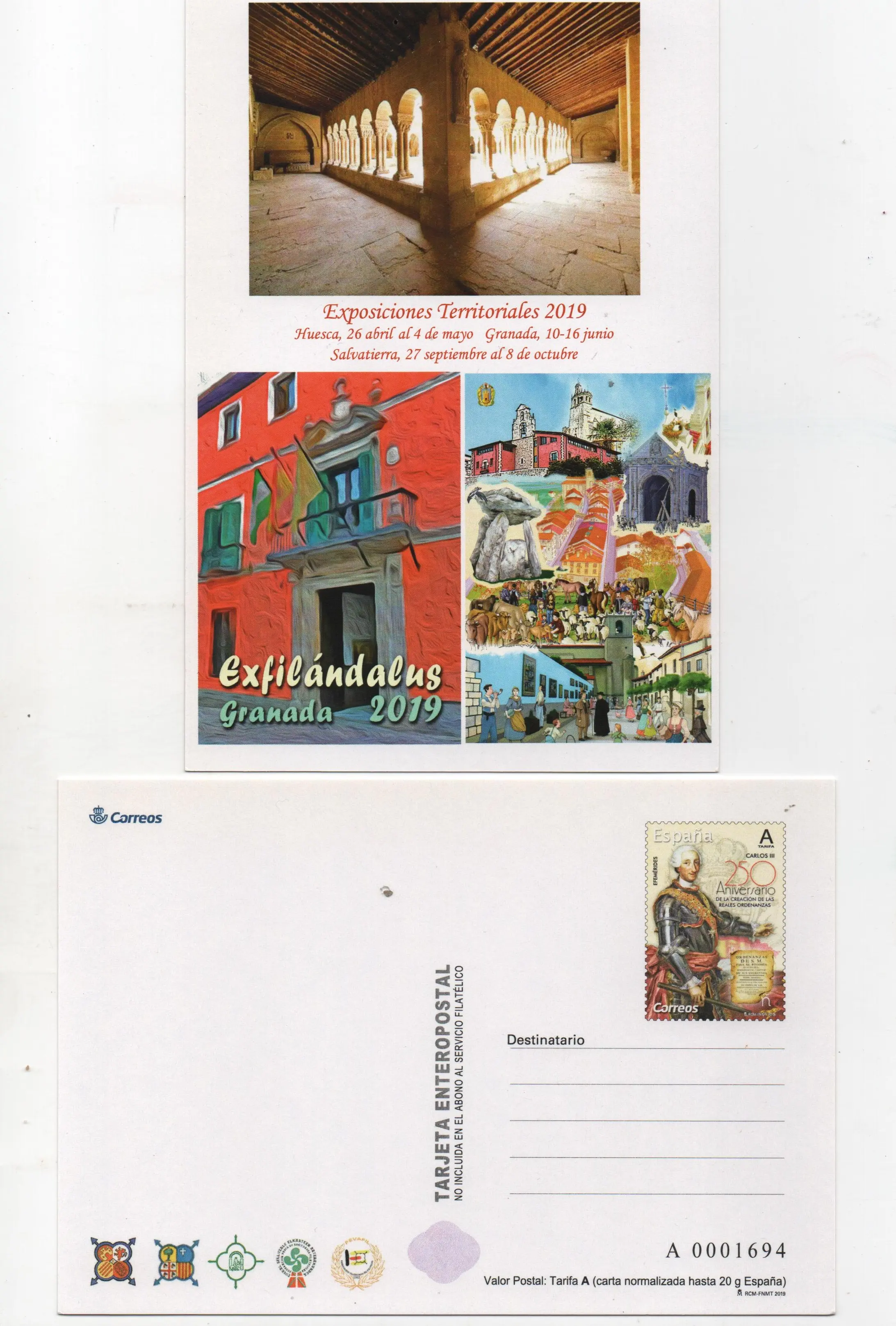 EXPOSICIONES TERRITORIALES Nº138 AÑO 2019