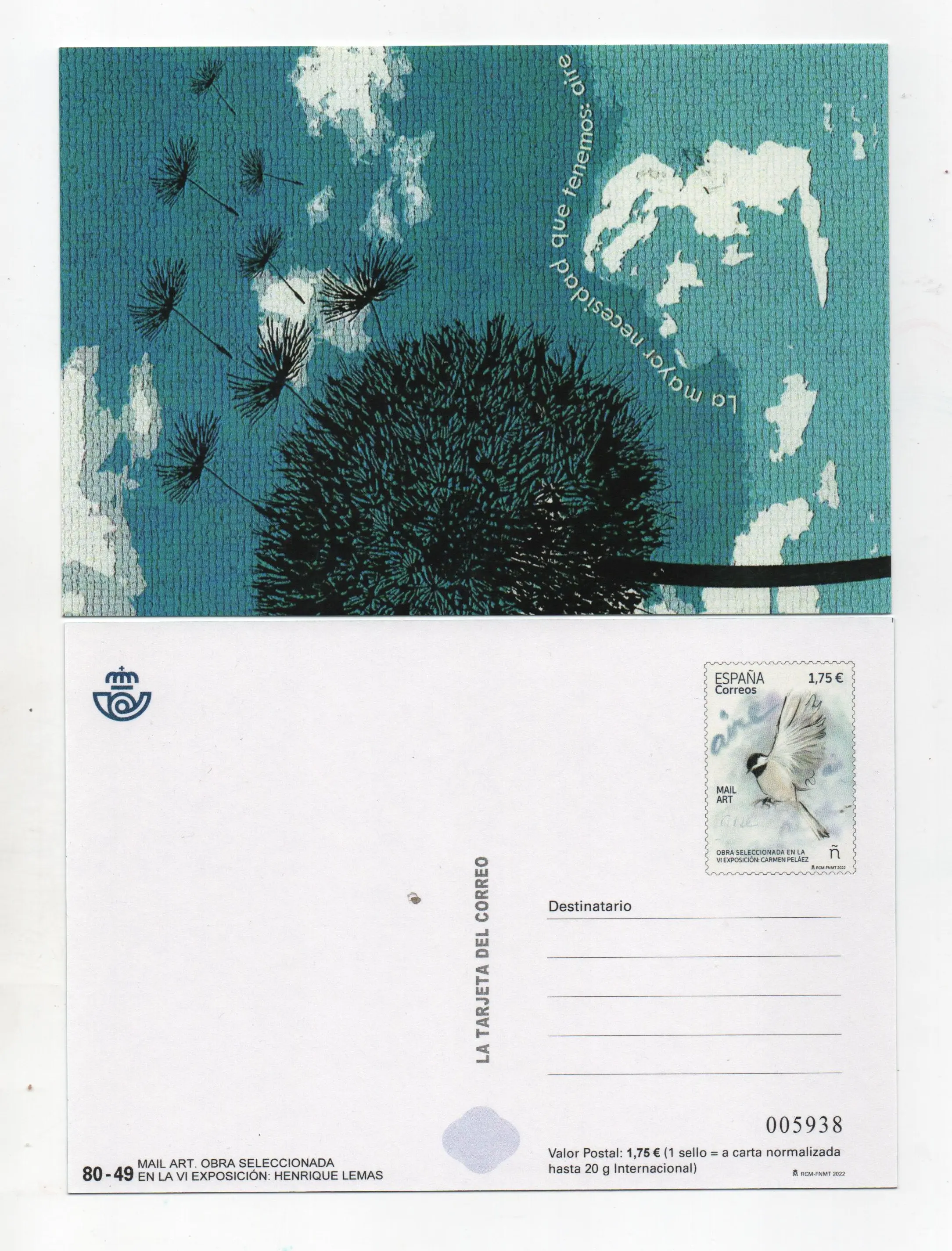 MAIL ART Nº168 AÑO 2022