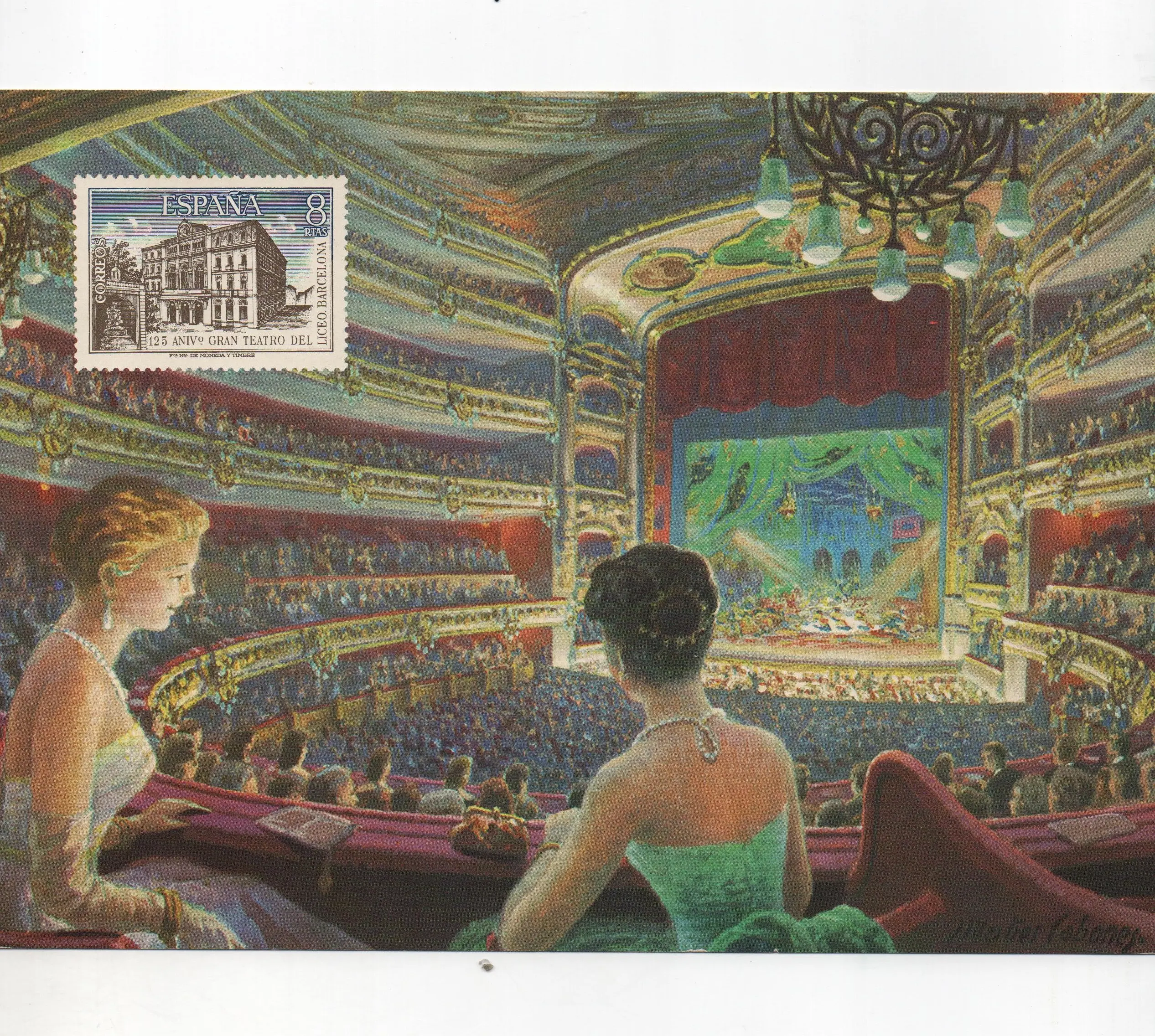 ANV.GRAN TEATRO DEL LICEO Nº6 AÑO 1972