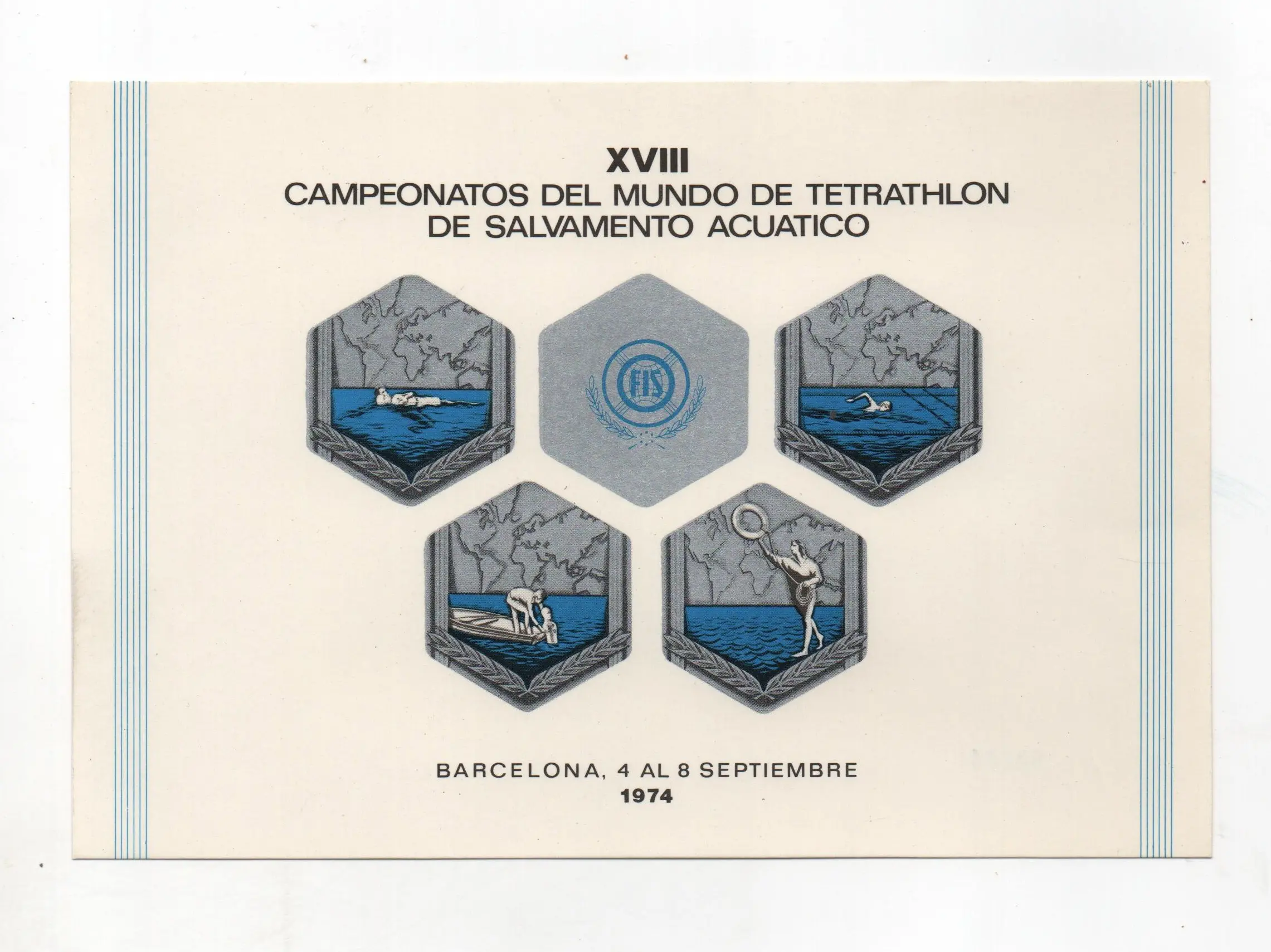 CAMPEONATOS DEL MUNDO DE THETRATHLON Nº23 AÑO 1974