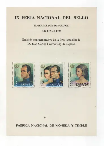 FERIA NACIONAL DEL SELLO Nº44 AÑO 1976
