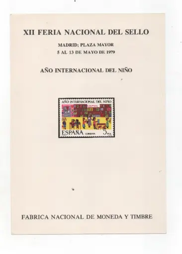 AÑO INTERNACIONAL DEL NIÑO Nº77 AÑO 1979