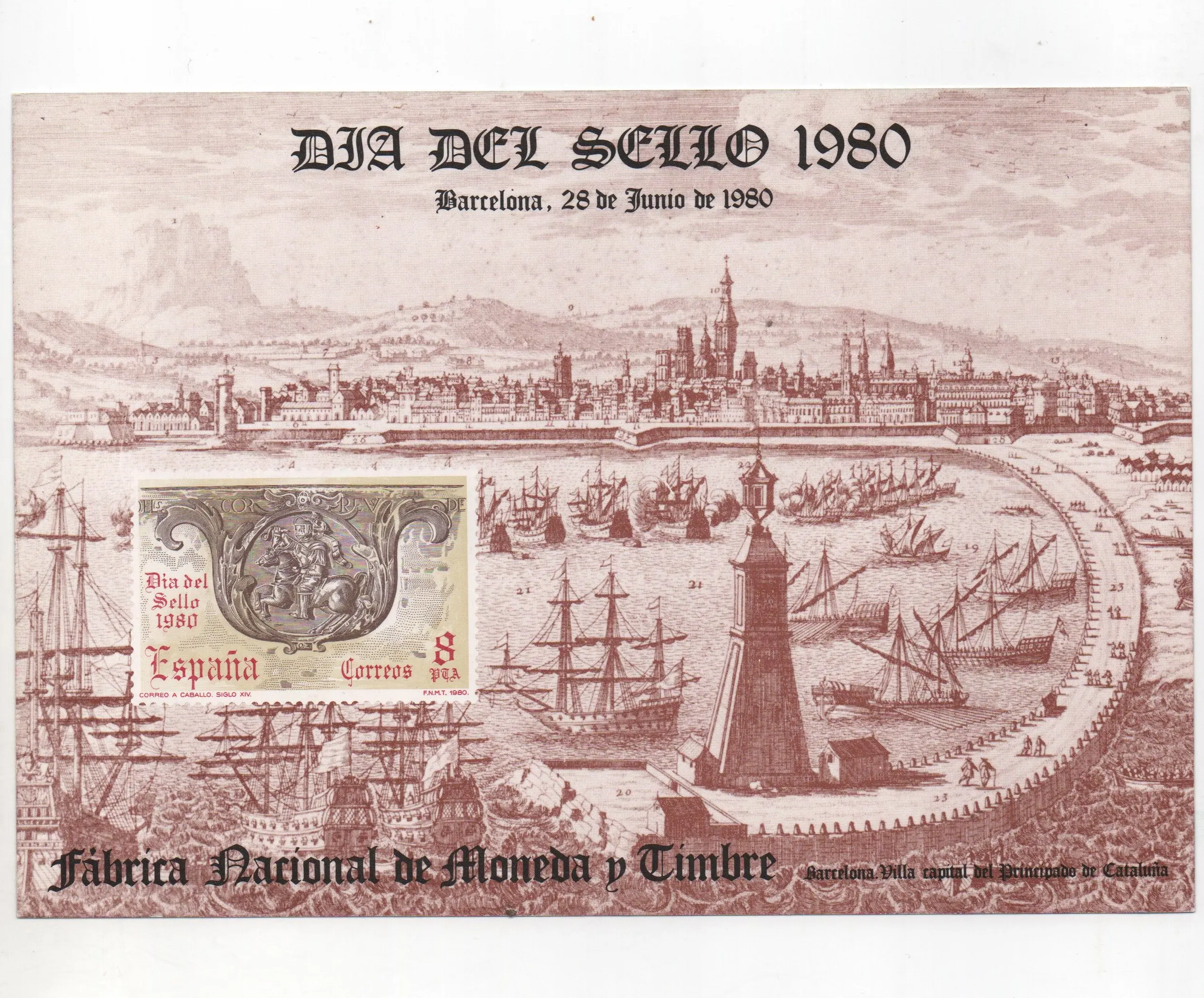 DIA DEL SELLO Nº87 AÑO 1980