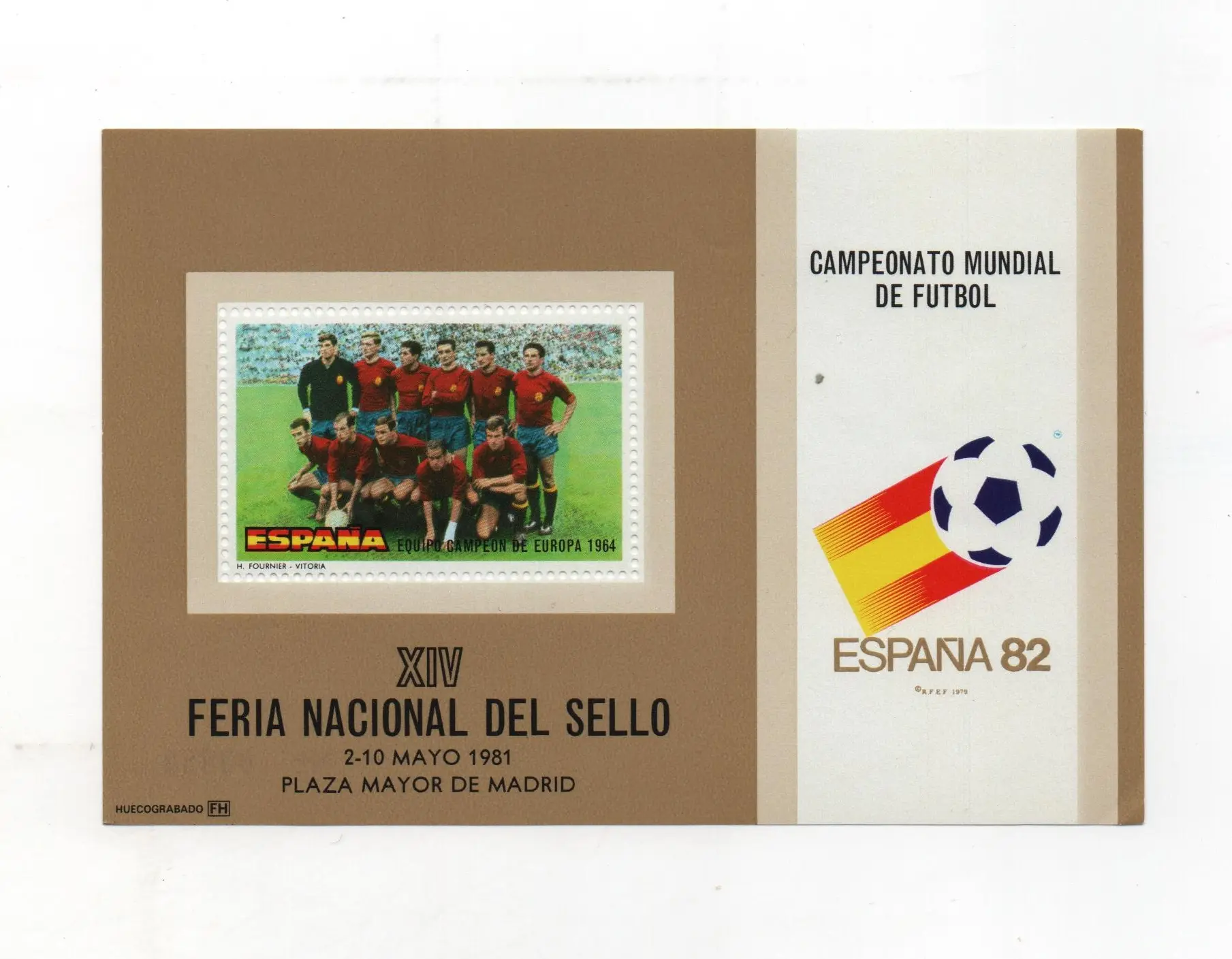 CAMPEONATO MUNDIAL FUTBOL Nº96 AÑO 1981