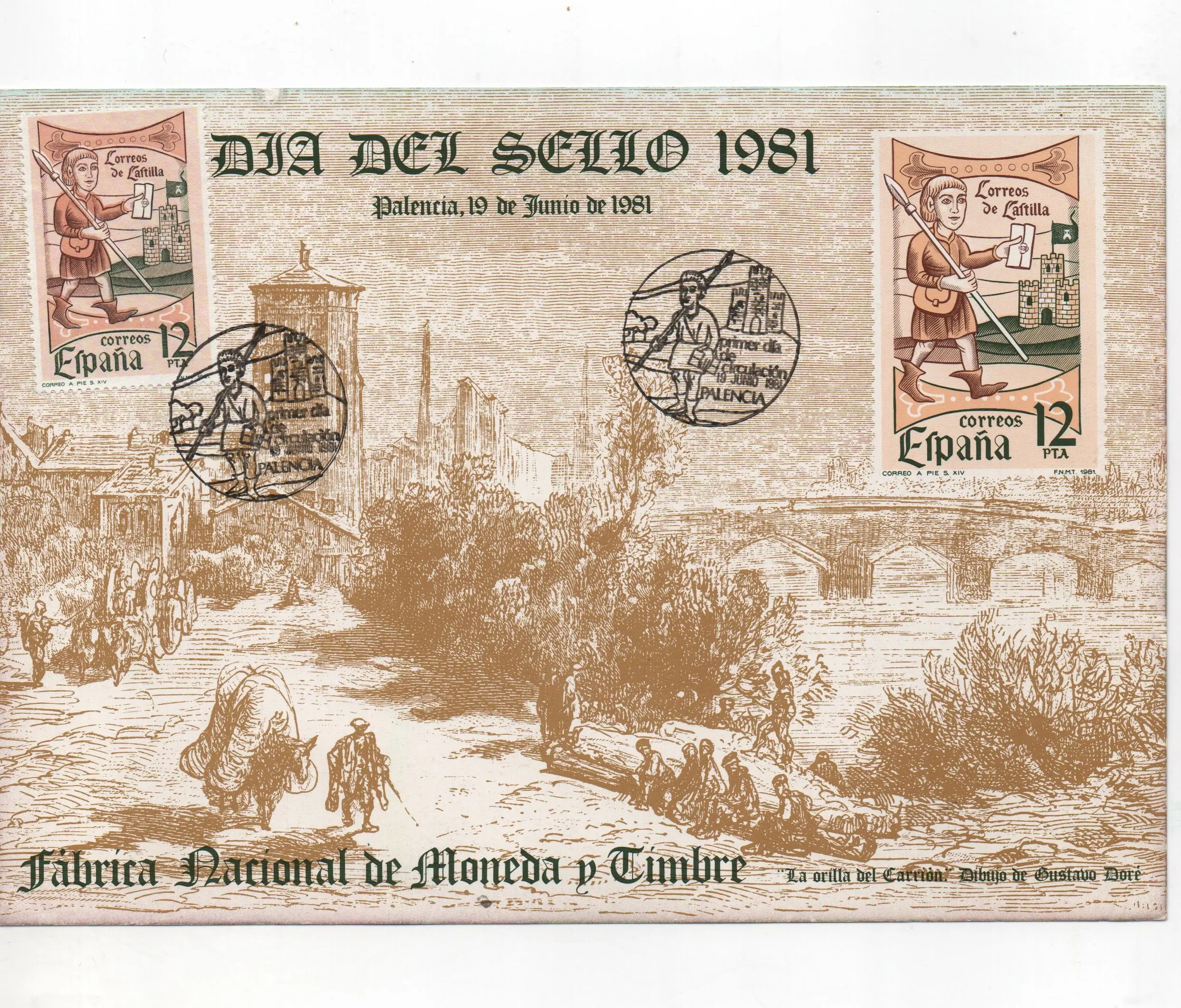 DIA DEL SELLO MATASELLADA Nº99 AÑO 1981