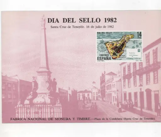 EXFILNA'82 S.CRUZ DE TENERIFE Nº108 AÑO 1982