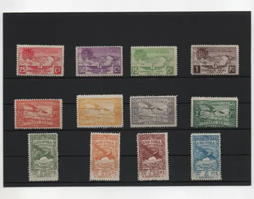 ANDORRA ESPAÑOLA AÑO 1932 NE 13/24 NUEVOS