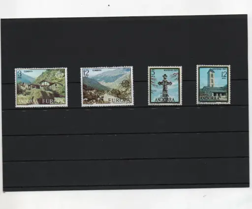 ANDORRA ESPAÑOLA AÑO 1977 COMPLETO NUEVOS