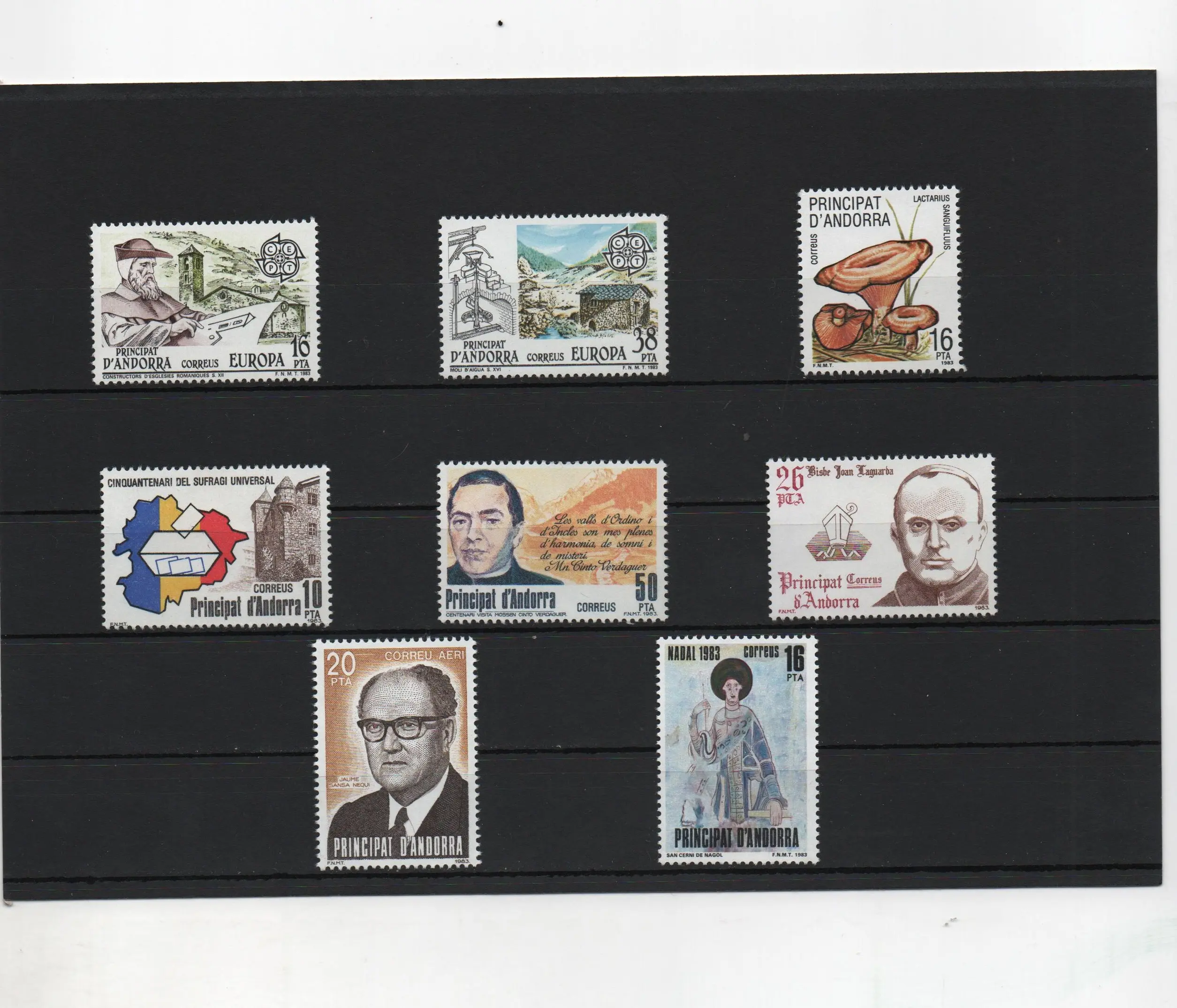 ANDORRA ESPAÑOLA AÑO 1983 COMPLETO NUEVOS