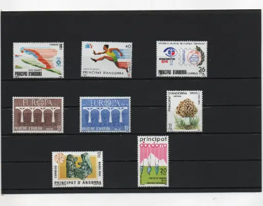 ANDORRA ESPAÑOLA AÑO 1984 COMPLETO NUEVOS