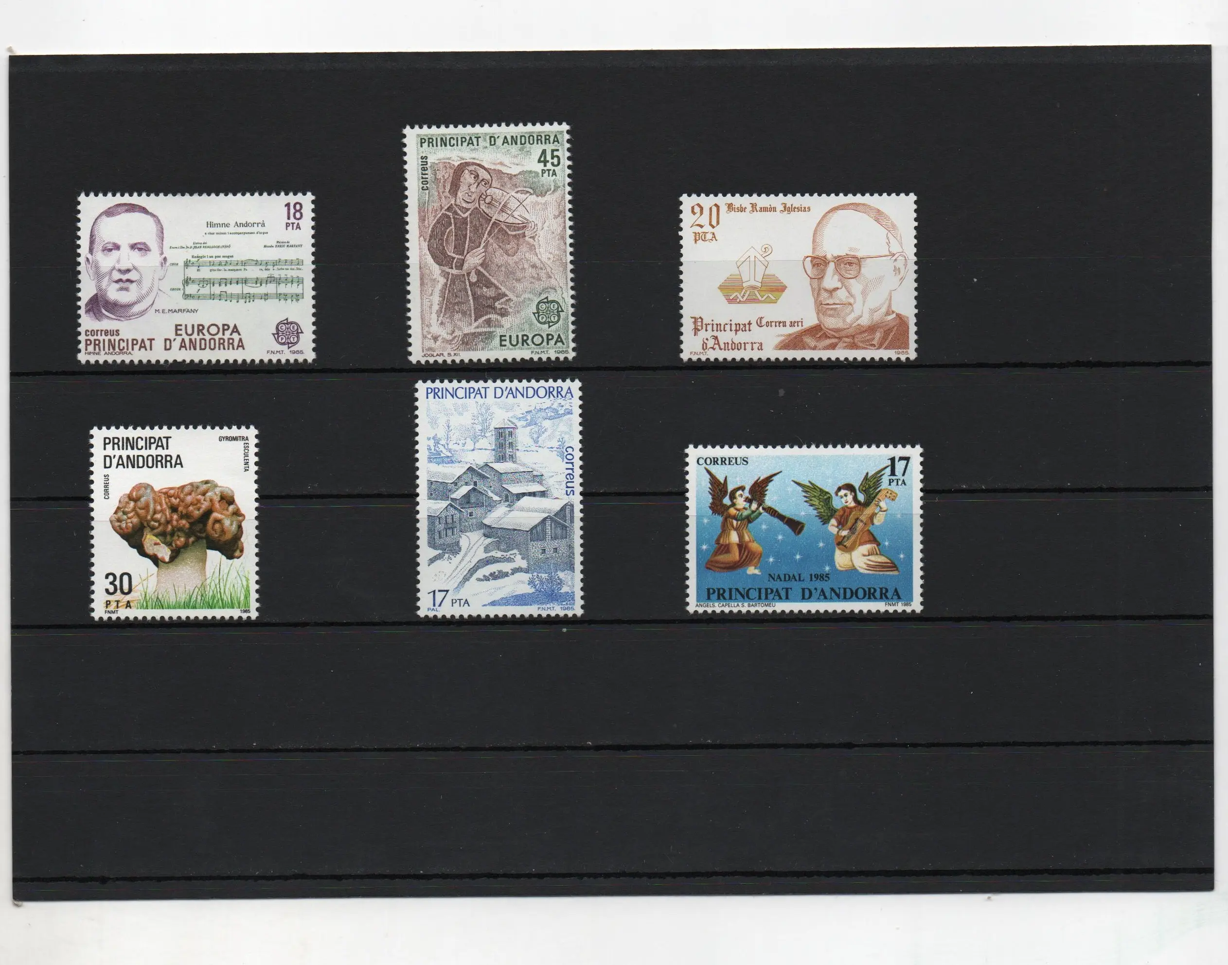 ANDORRA ESPAÑOLA AÑO 1985 COMPLETO NUEVOS