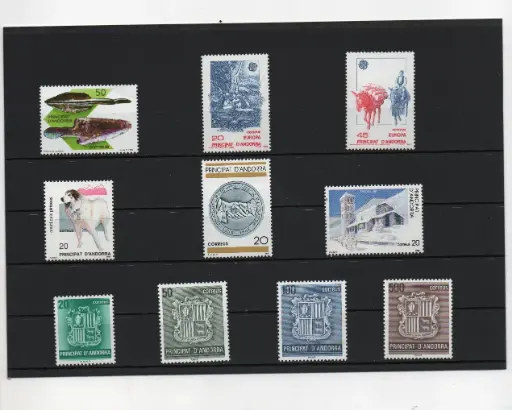 ANDORRA ESPAÑOLA AÑO 1988 COMPLETO NUEVOS