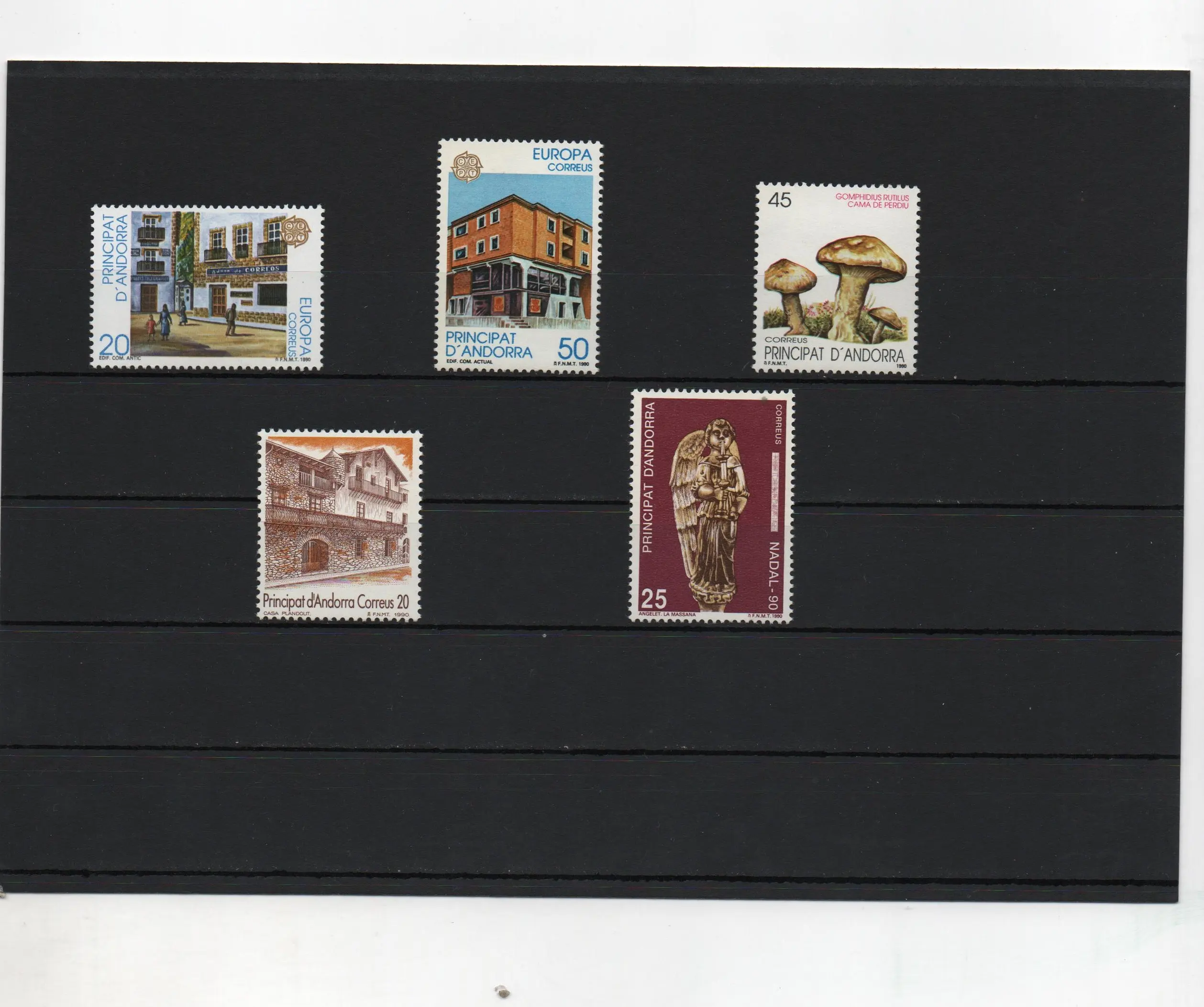 ANDORRA ESPAÑOLA AÑO 1990 COMPLETO NUEVOS