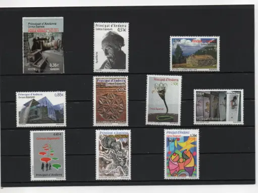 ANDORRA ESPAÑOLA AÑO 2012 COMPLETO NUEVOS