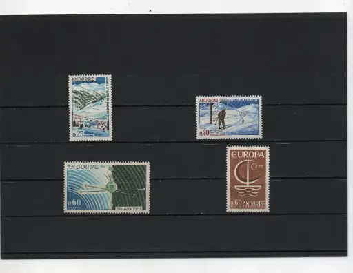 ANDORRA FRANCESA AÑO 1966 COMPLETO NUEVOS