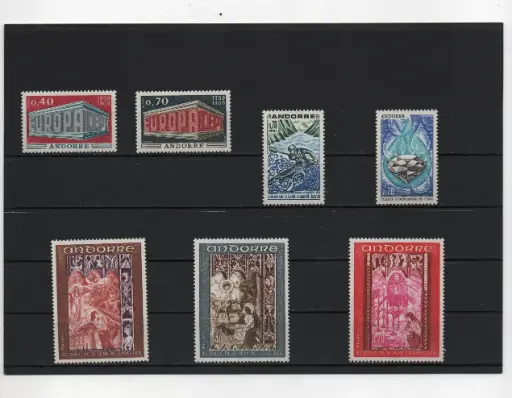 ANDORRA FRANCESA AÑO 1969 COMPLETO NUEVOS