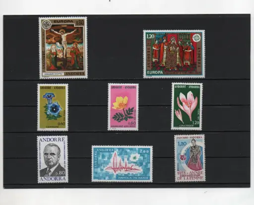 ANDORRA FRANCESA AÑO 1975 COMPLETO NUEVO