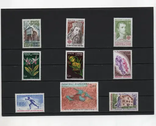 ANDORRA FRANCESA AÑO 1980 COMPLETO NUEVOS