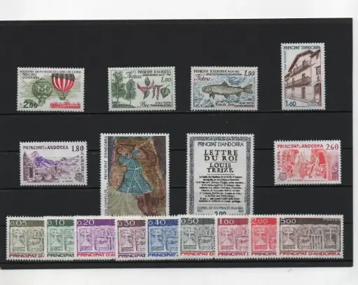 ANDORRA FRANCESA AÑO 1983 COMPLETO NUEVOS