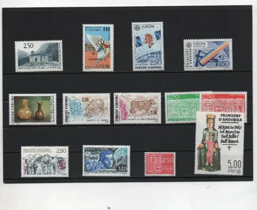 ANDORRA FRANCESA AÑO 1991 COMPLETO NUEVOS