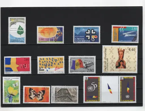 ANDORRA FRANCESA AÑO 1995 COMPLETO NUEVOS