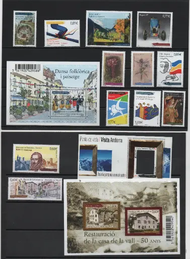 ANDORRA FRANCESA AÑO 2012 COMPLETO NUEVOS
