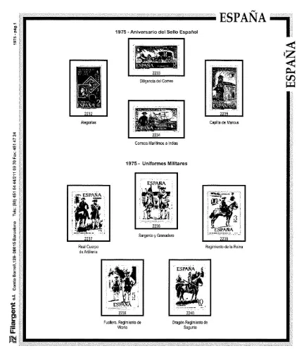 SUPLEMENTO ESPAÑA 1966/75 (sin montar)