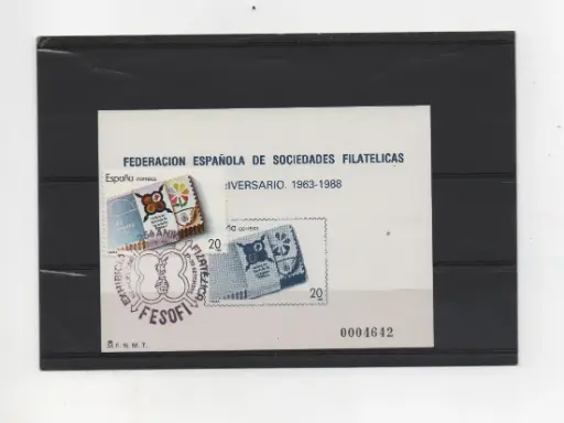 1988 XXV ANIVERSARIO FESOFI MATASELLADA Nº16