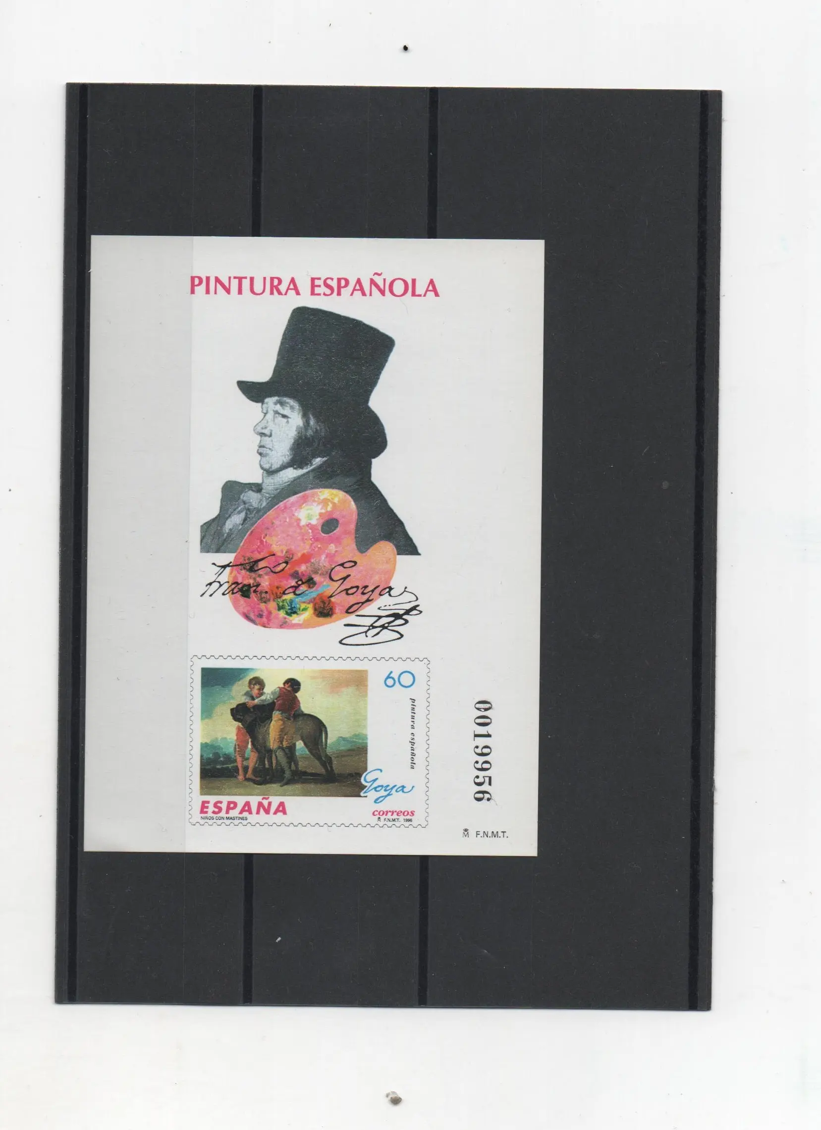 PINTURA ESPAÑOLA GOYA AÑO 1996 Nº60