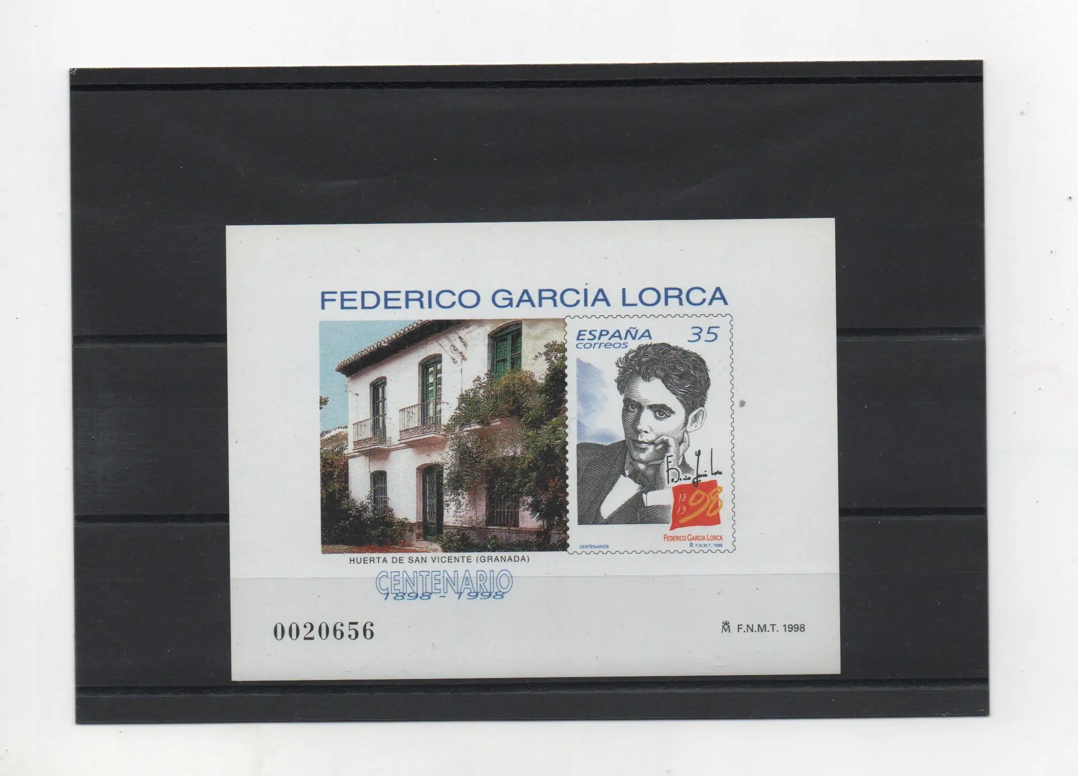 FEDERICO GARCIA LORCA AÑO 1998 Nº65