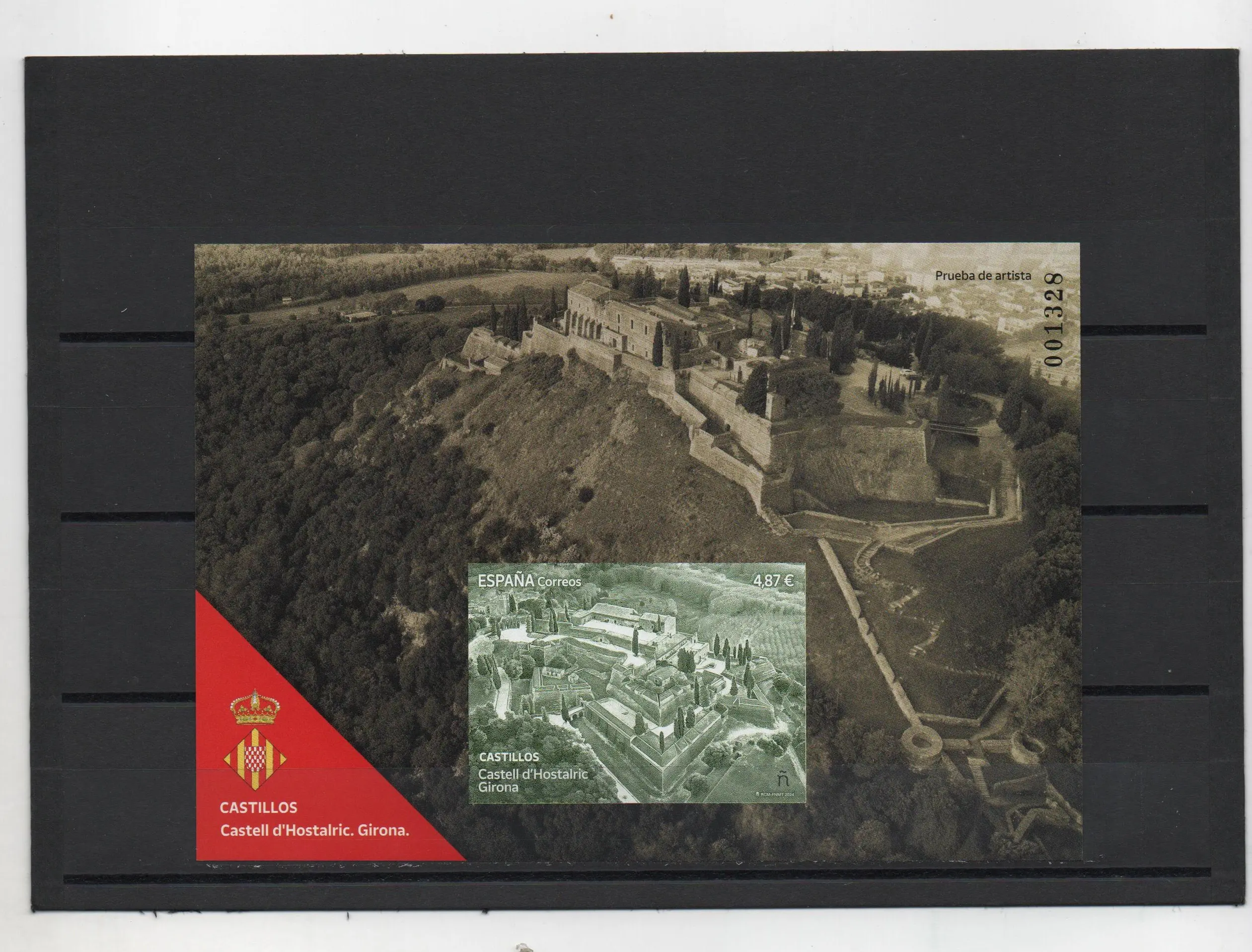 CASTILLOS CASTELL D'HOSTALIC GERONA AÑO 2024 Nº177